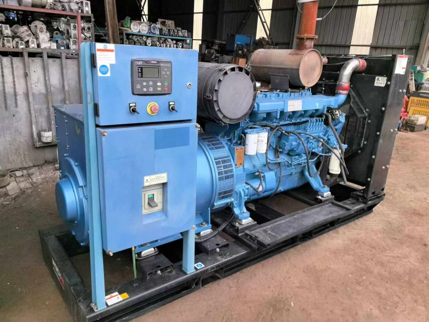 富顺500kW 柴油发电机组可带动设备功率的计算公式是什么？