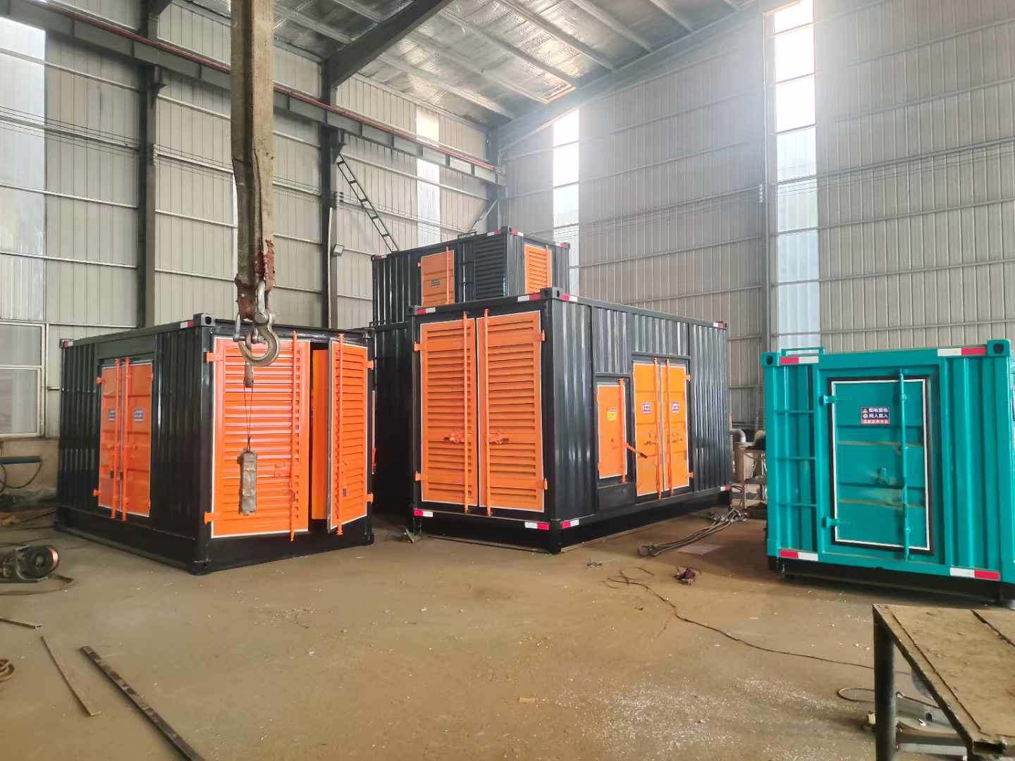 富顺500kw柴油发电机组可以带动多少功率设备？