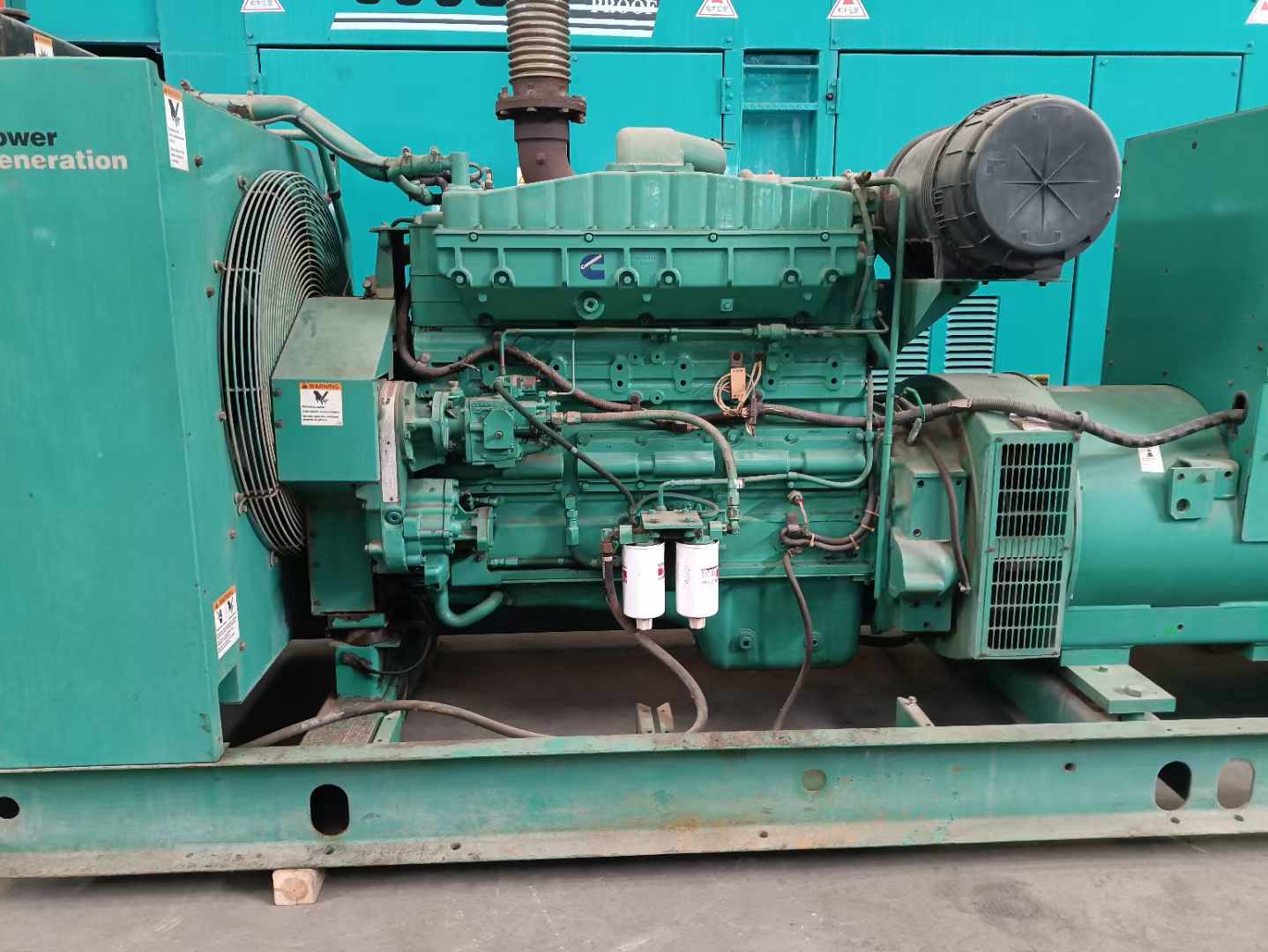 富顺过载会对 600kW 柴油发电机组造成哪些损害？